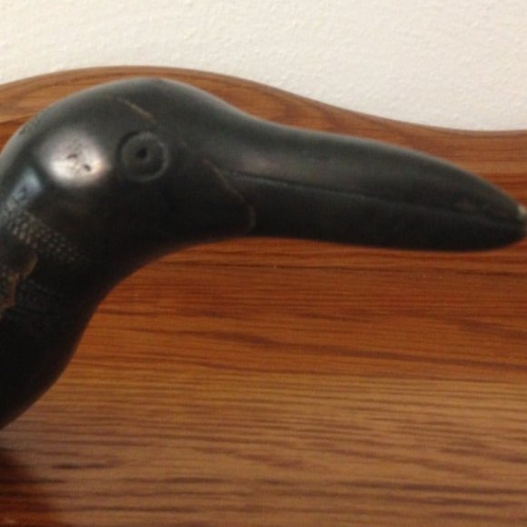 Vintage Inuit Soapstone Loon Signed and Dated 1978 - Picture 5 of 7